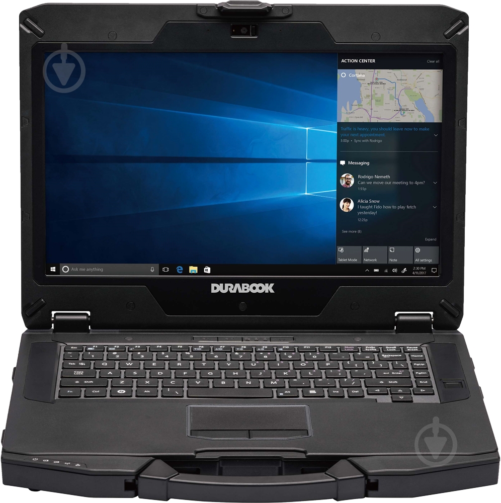 Ноутбук DURABOOK S14I 14" (S4E1A211EAXX) black - фото 1 Ноутбук DURABOOK S14I 14" (S4E1A211EAXX) black - фото 1