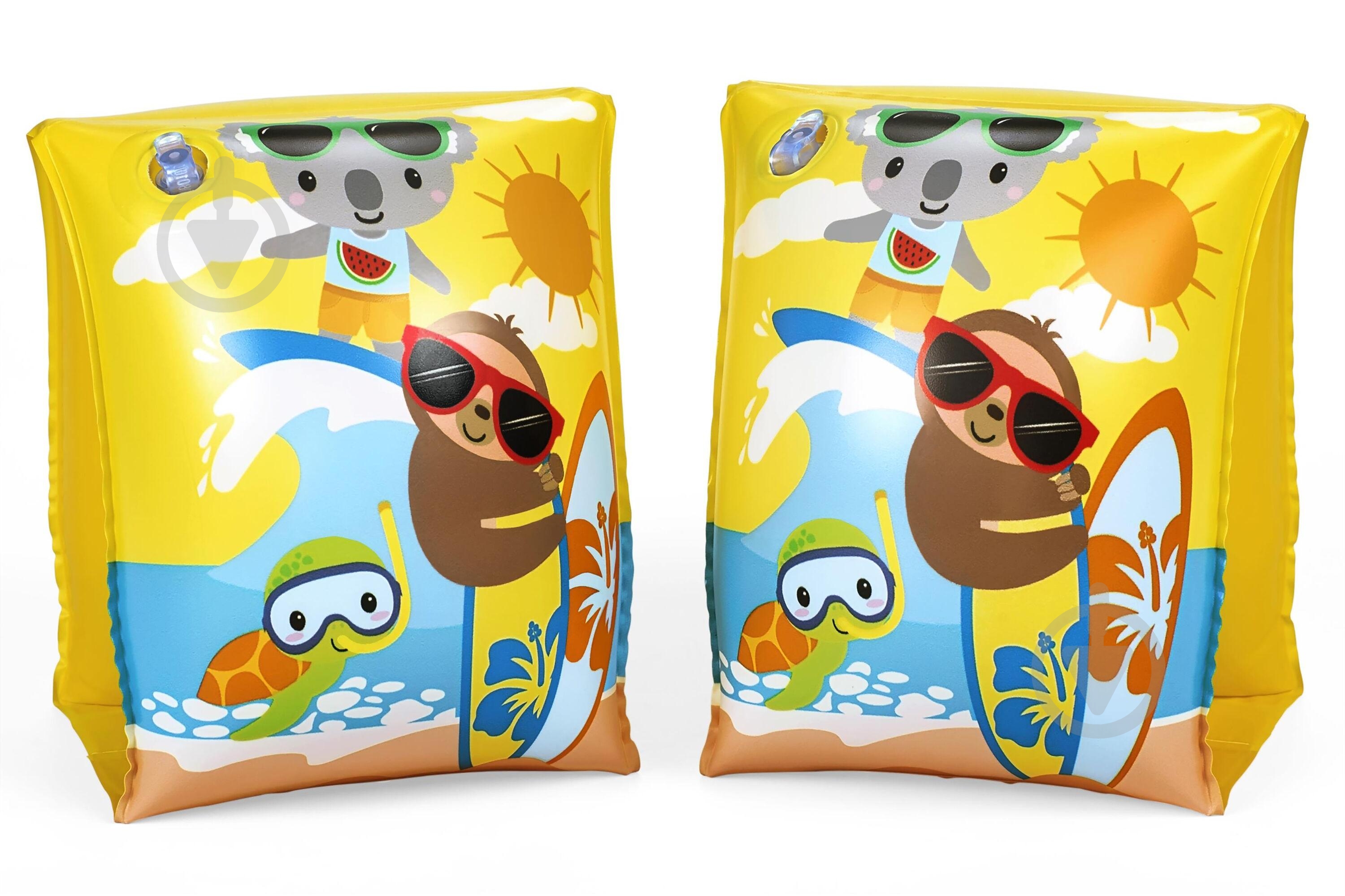 Нарукавники Bestway 23х15 см Surf Buddies вік 3-6 - фото 1