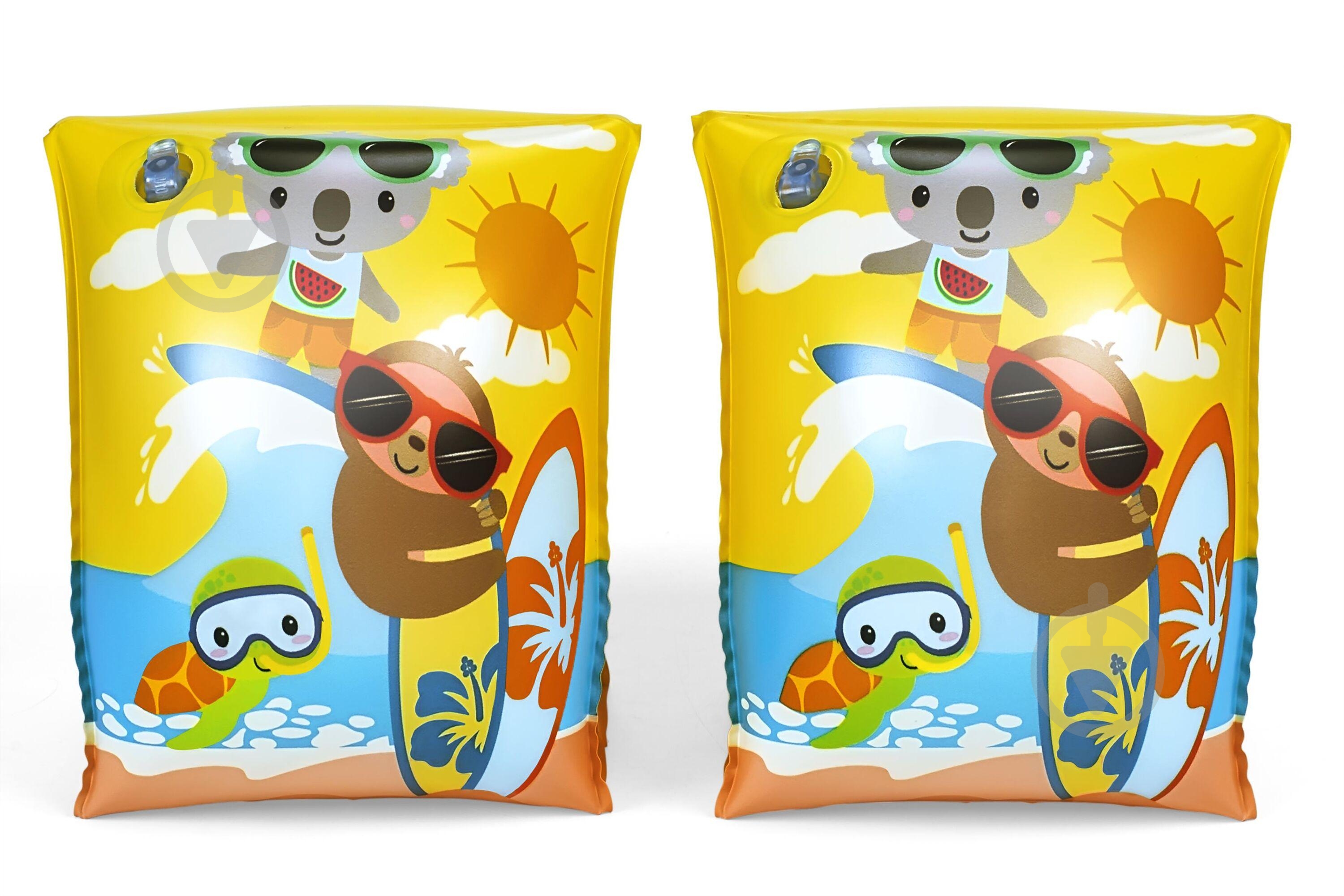 Нарукавники Bestway 23х15 см Surf Buddies вік 3-6 - фото 2