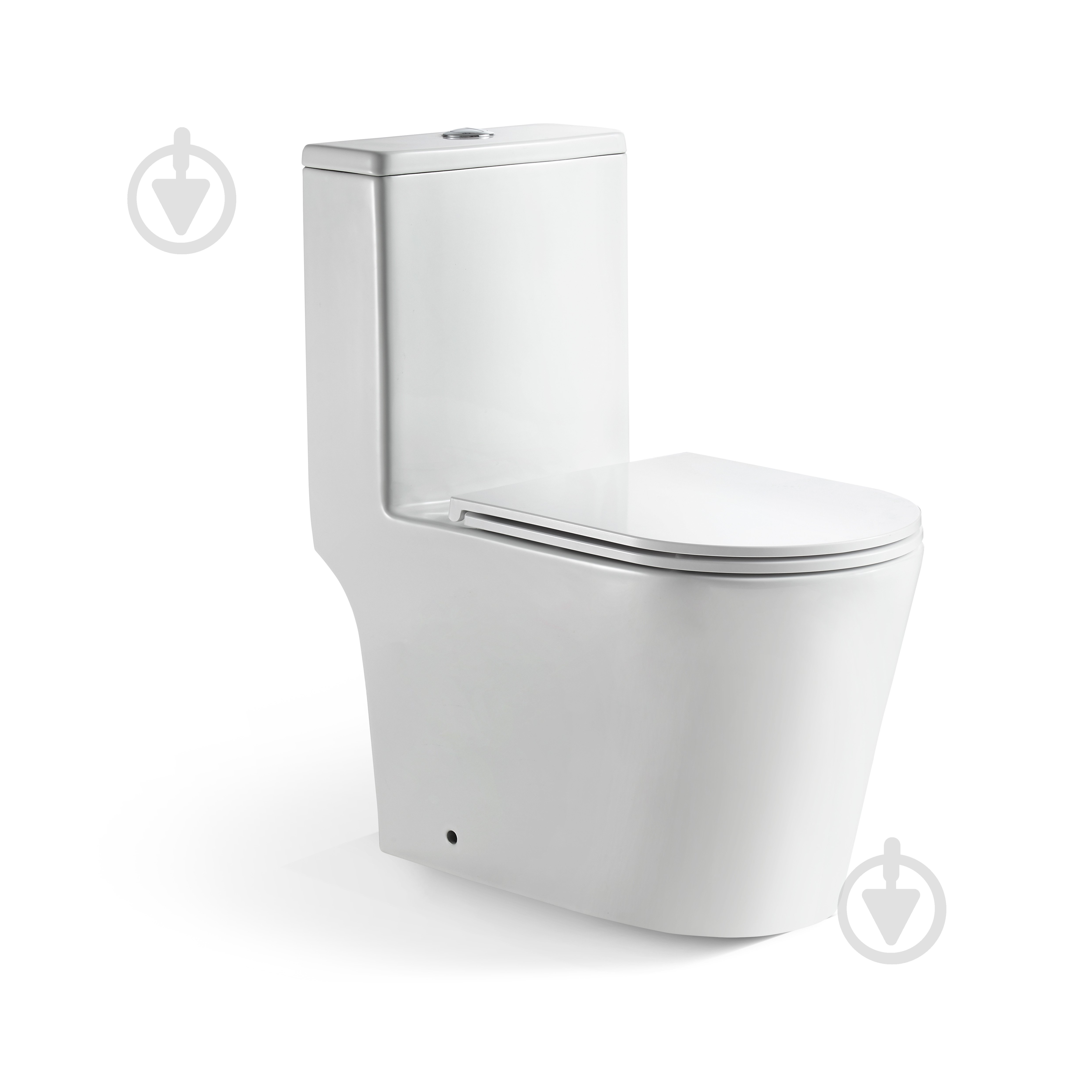 Унітаз-компакт Sant Valentines Opal Prime зі змивом Tornado flush (SVKW80673) - фото 1