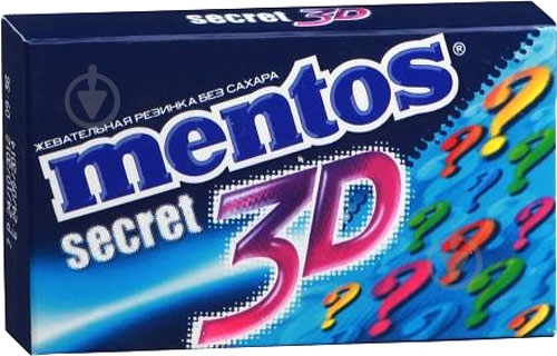 Жевательная резинка Mentos 3D Secret - фото 1