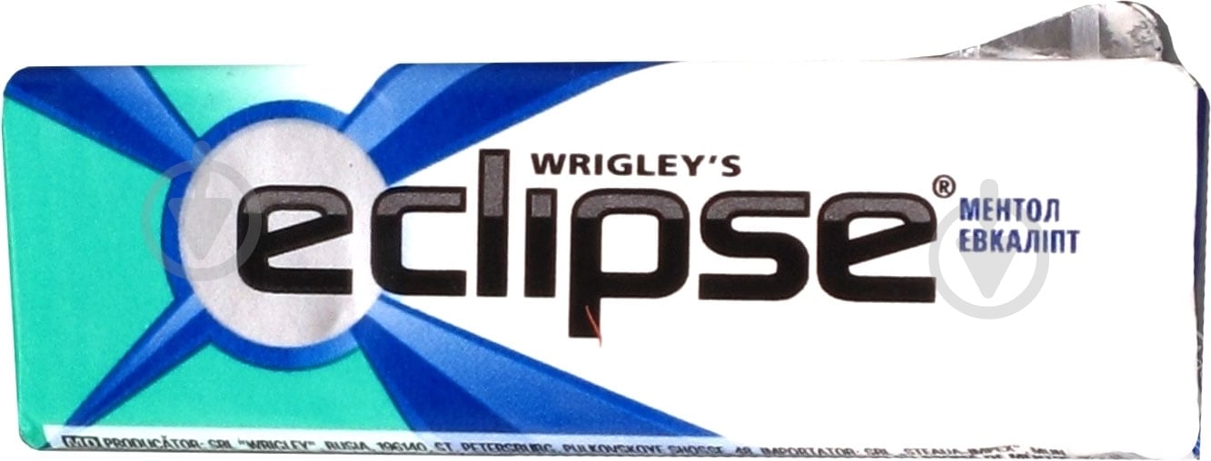 Жевательная резинка Eclipse с ароматом ментола и эвкалипта - фото 1