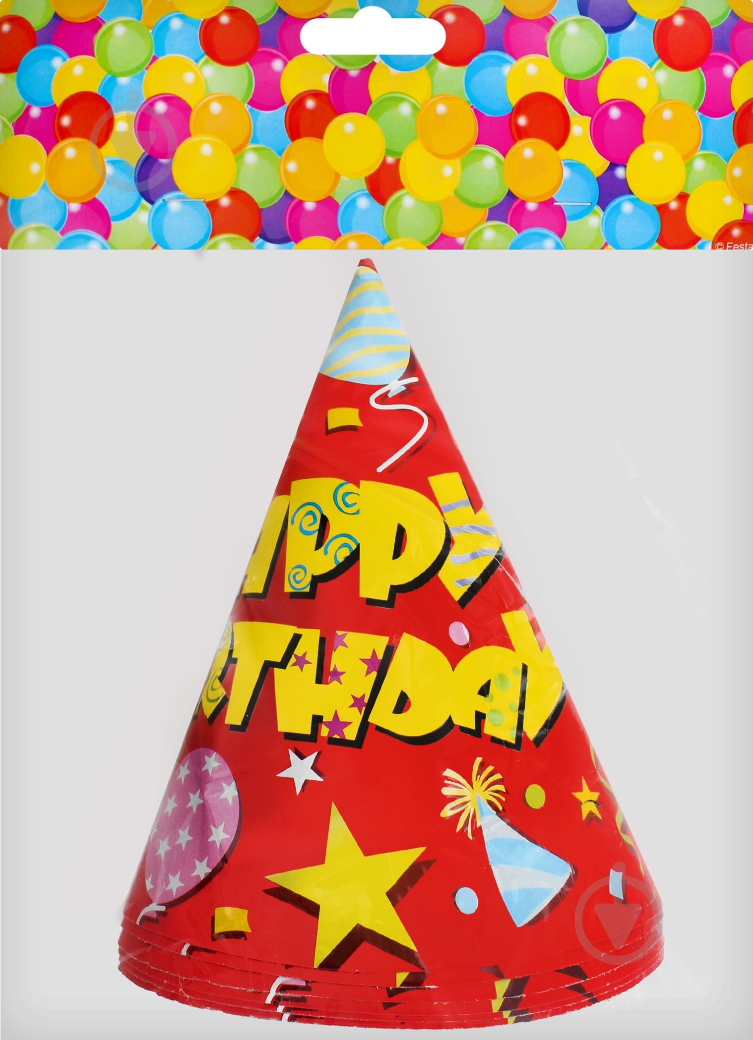 Ковпак святковий Ві та Ві 218/6 різнокольоровий - фото 2