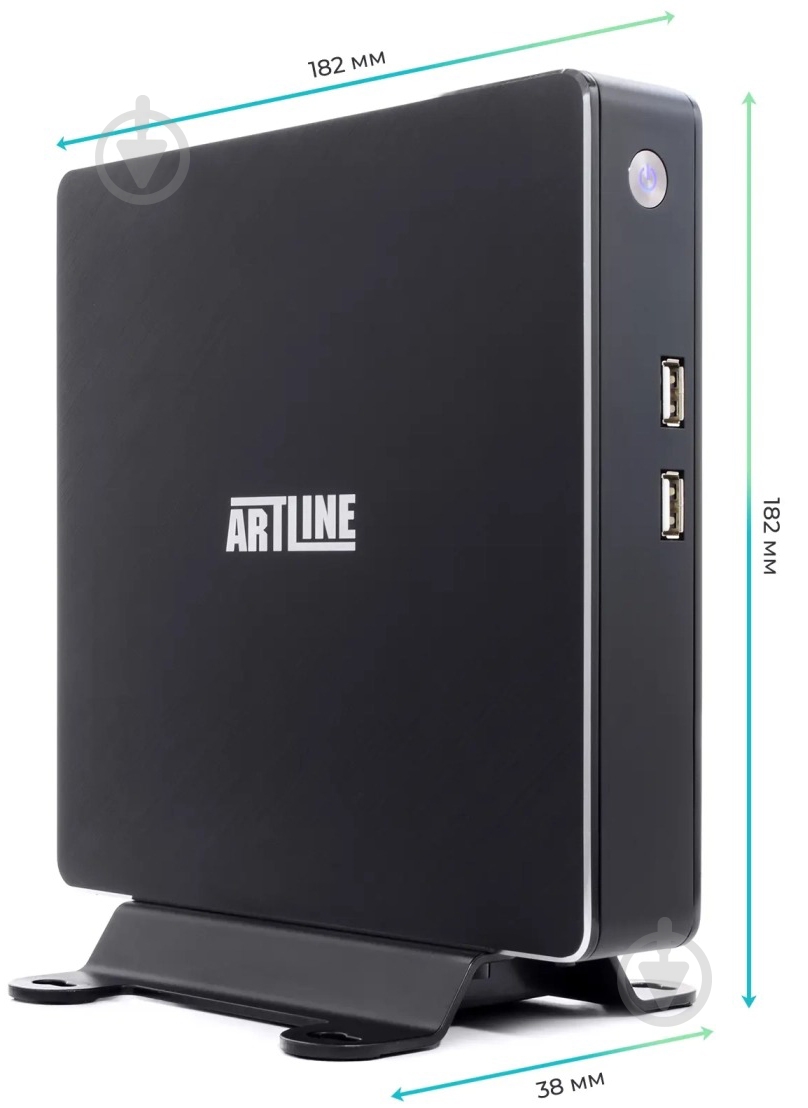 Неттоп Artline Business B16 (B16v37) black - фото 13