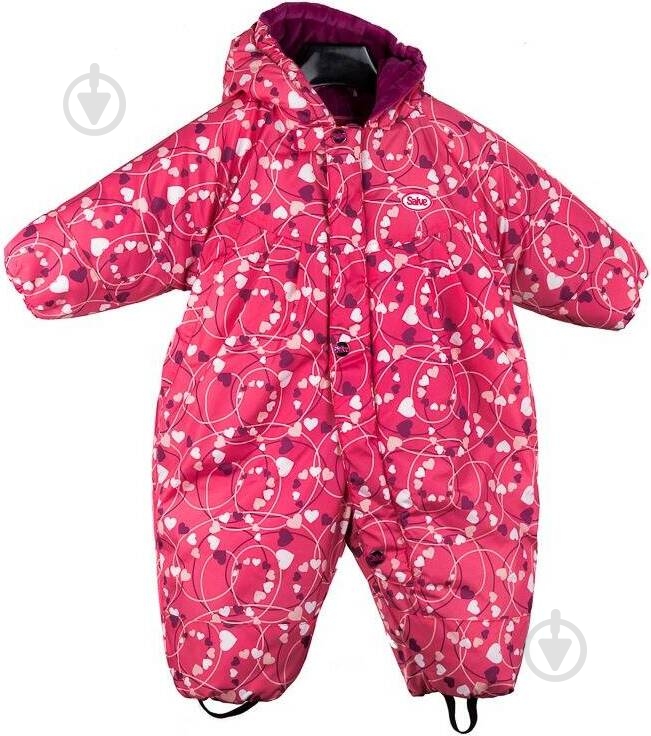 Комбинезон для девочки Gusti Salve р.80 розовый - фото 1