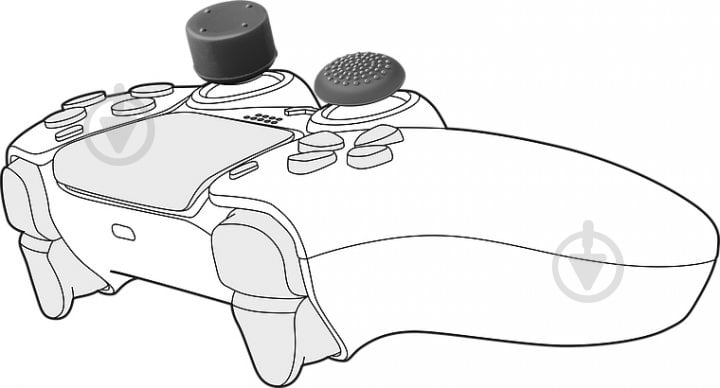 Накладки для геймпада Speedlink STIX PRO Controller Cap Set для PS5/PS4/Xbox Series X/S black - фото 4 Накладки для геймпада Speedlink STIX PRO Controller Cap Set для PS5/PS4/Xbox Series X/S black - фото 4