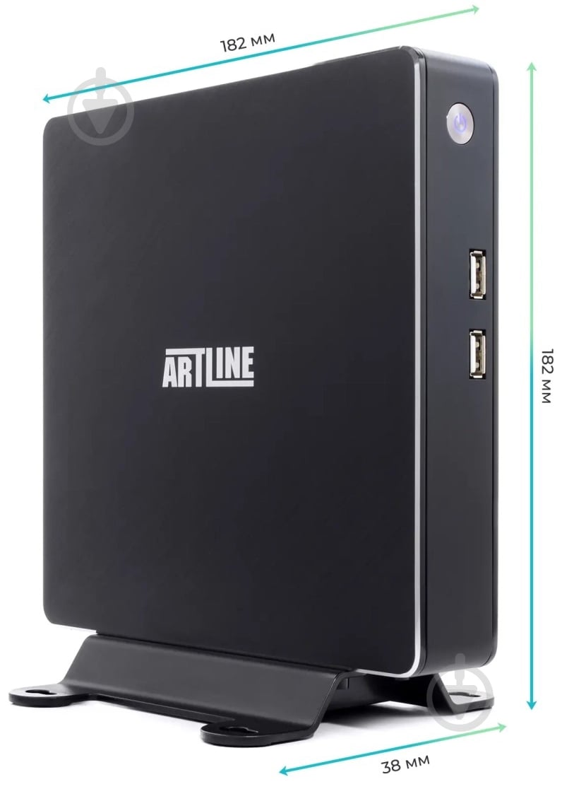 Неттоп Artline Business B16 (B16v38) black - фото 10