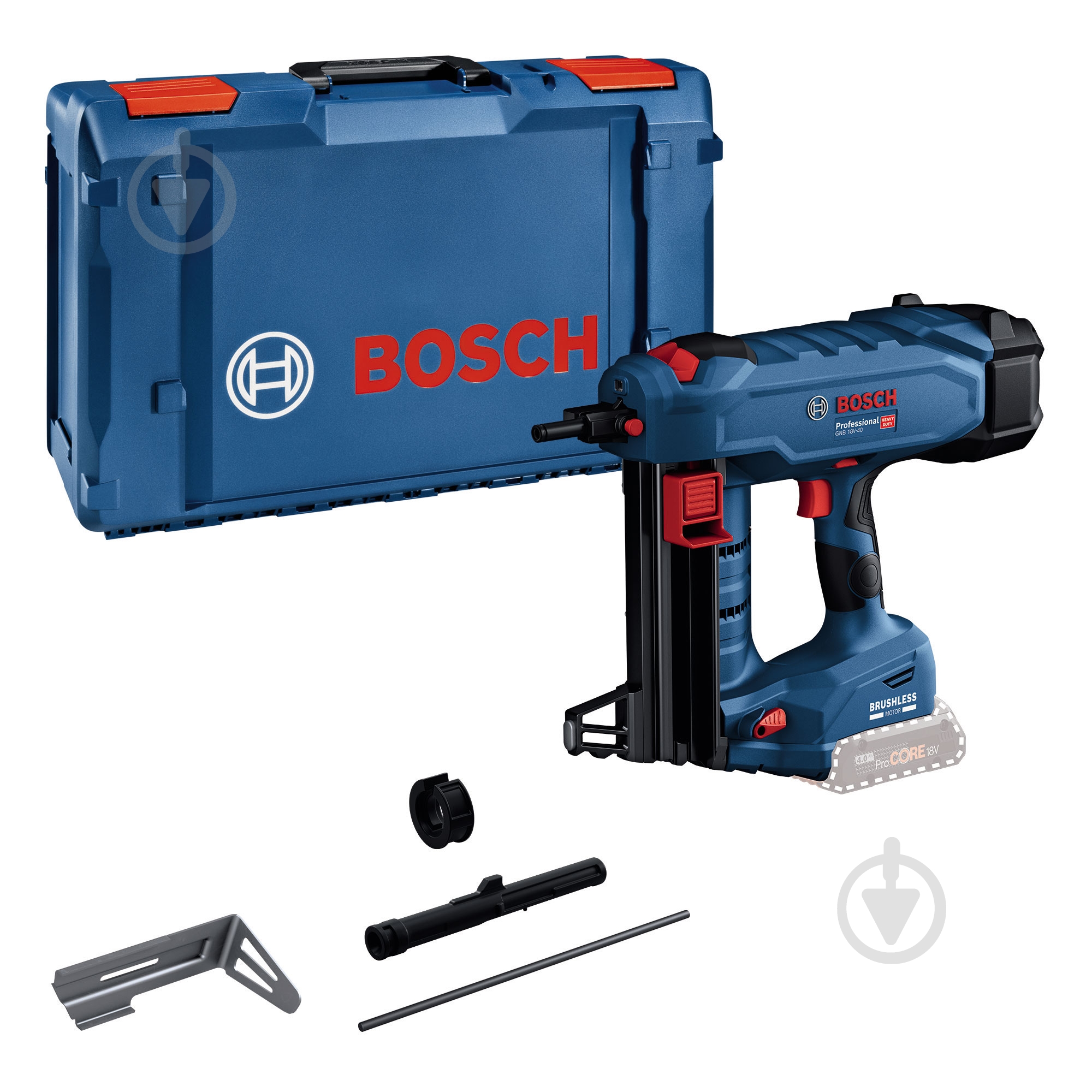 ᐉ Степлер акумуляторний Bosch Professional GNB 18V-40 + (XL-BOXX