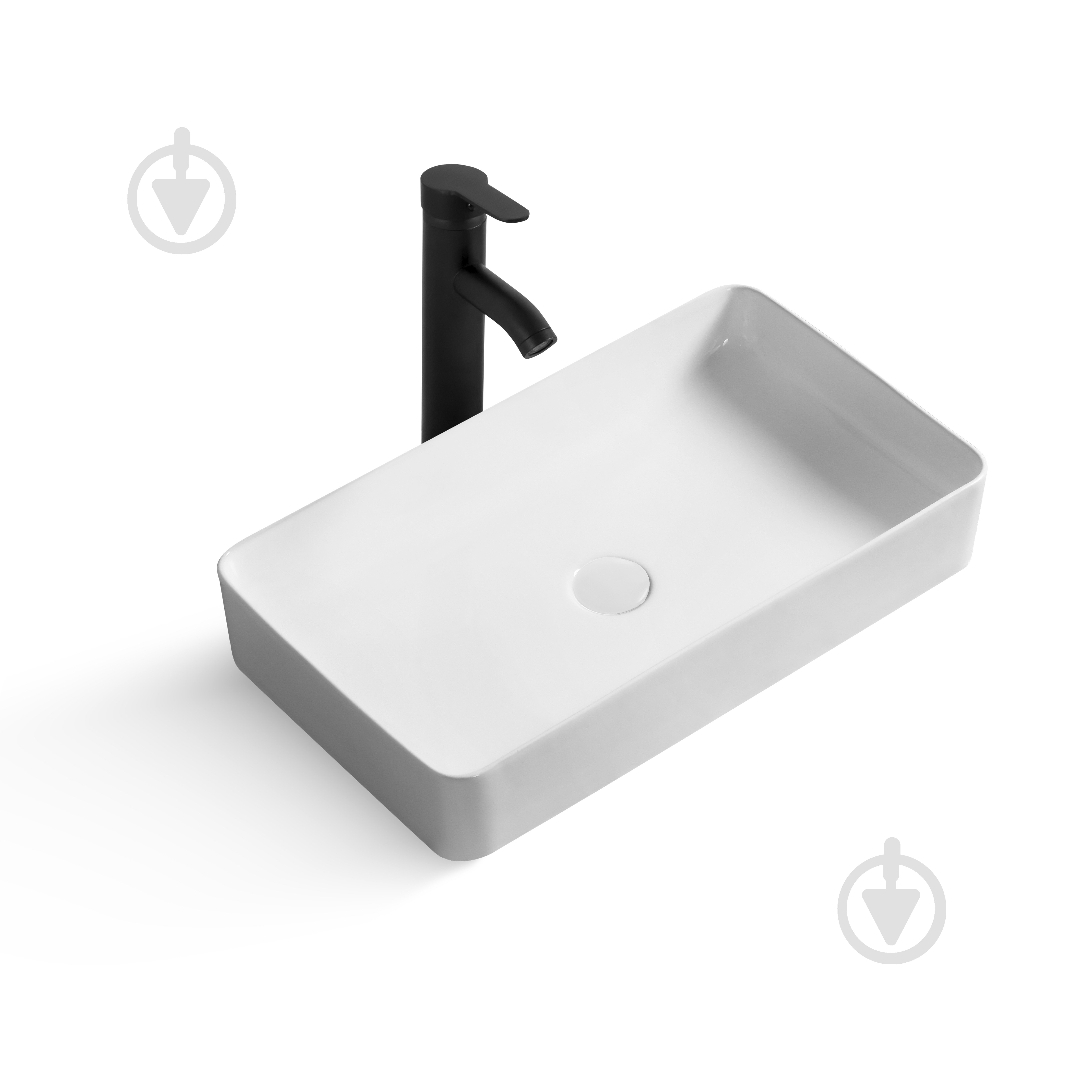 Умывальник Sant Valentines Urban Fusion белый 60х34 см - фото 1 Умывальник Sant Valentines Urban Fusion белый 60х34 см - фото 1