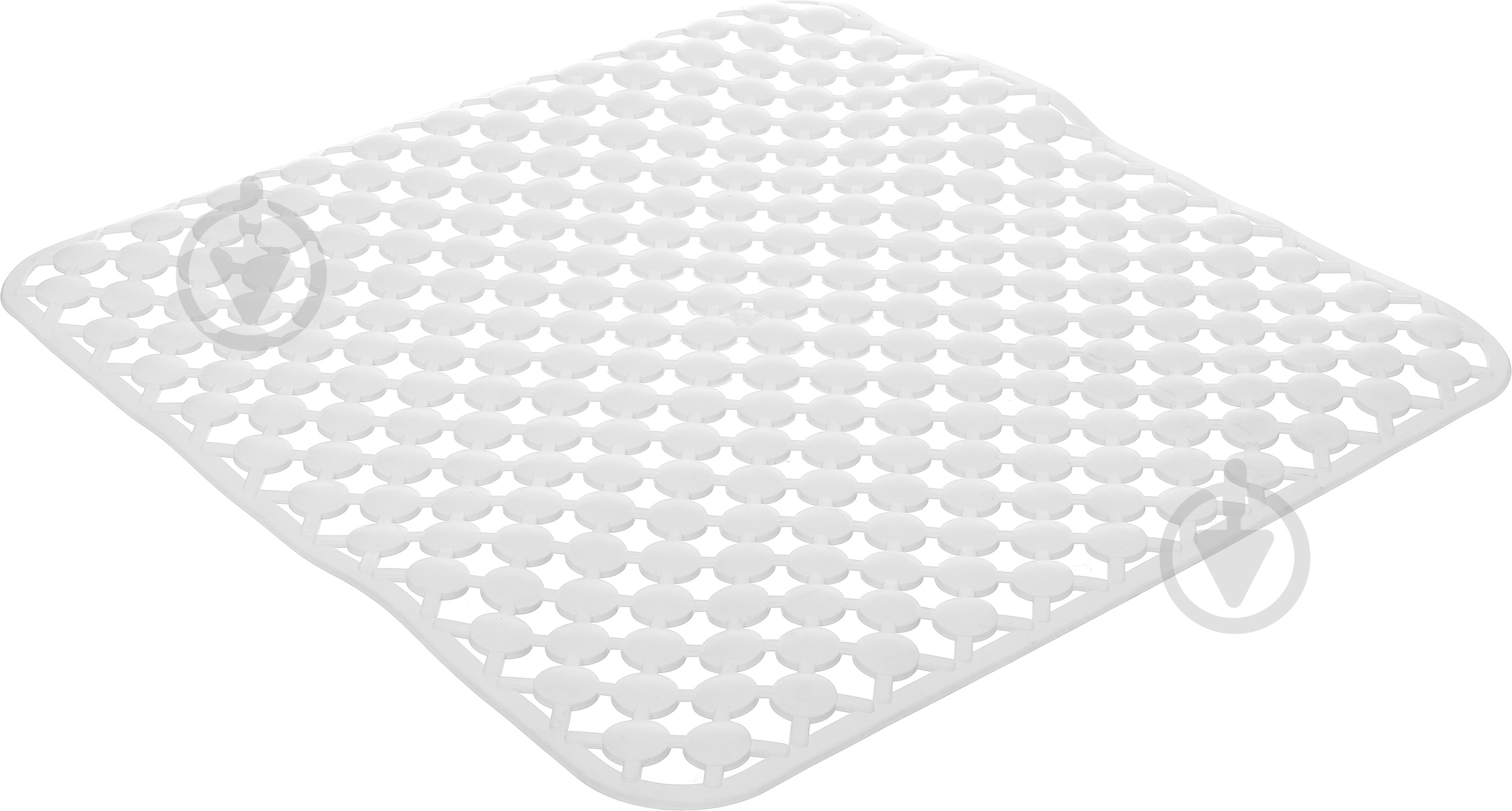 Коврик для ванной Bacchetta Geomag Bianco - фото 2