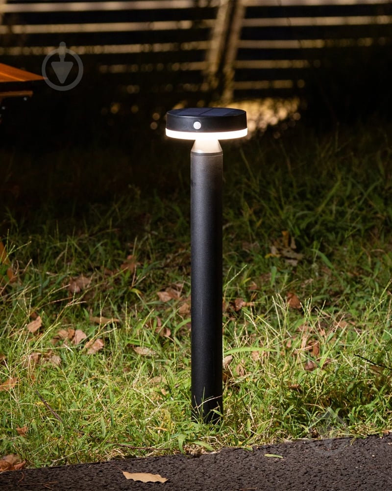 Светильник на солнечной батарее Goldlux Gwinea 4,5 Вт IP44 черный 329790 - фото 3 Светильник на солнечной батарее Goldlux Gwinea 4,5 Вт IP44 черный 329790 - фото 3