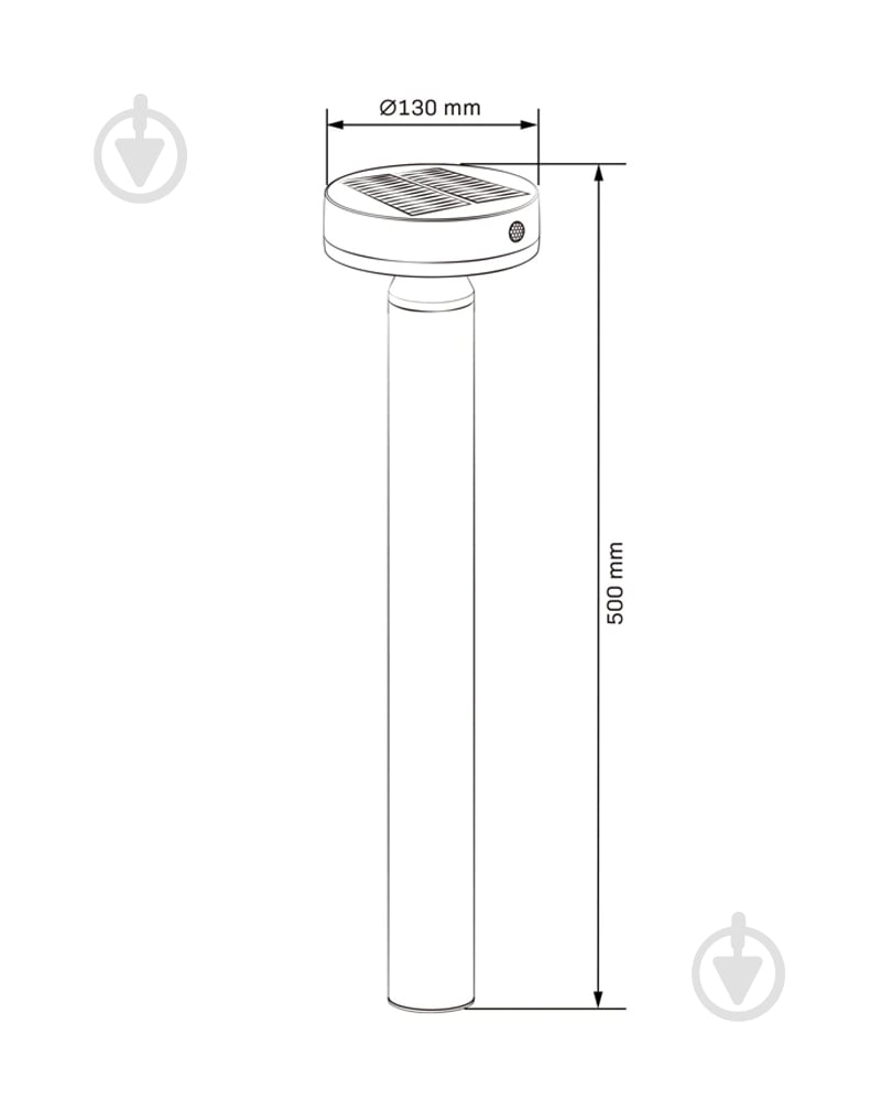 Светильник на солнечной батарее Goldlux Gwinea 4,5 Вт IP44 черный 329790 - фото 4 Светильник на солнечной батарее Goldlux Gwinea 4,5 Вт IP44 черный 329790 - фото 4