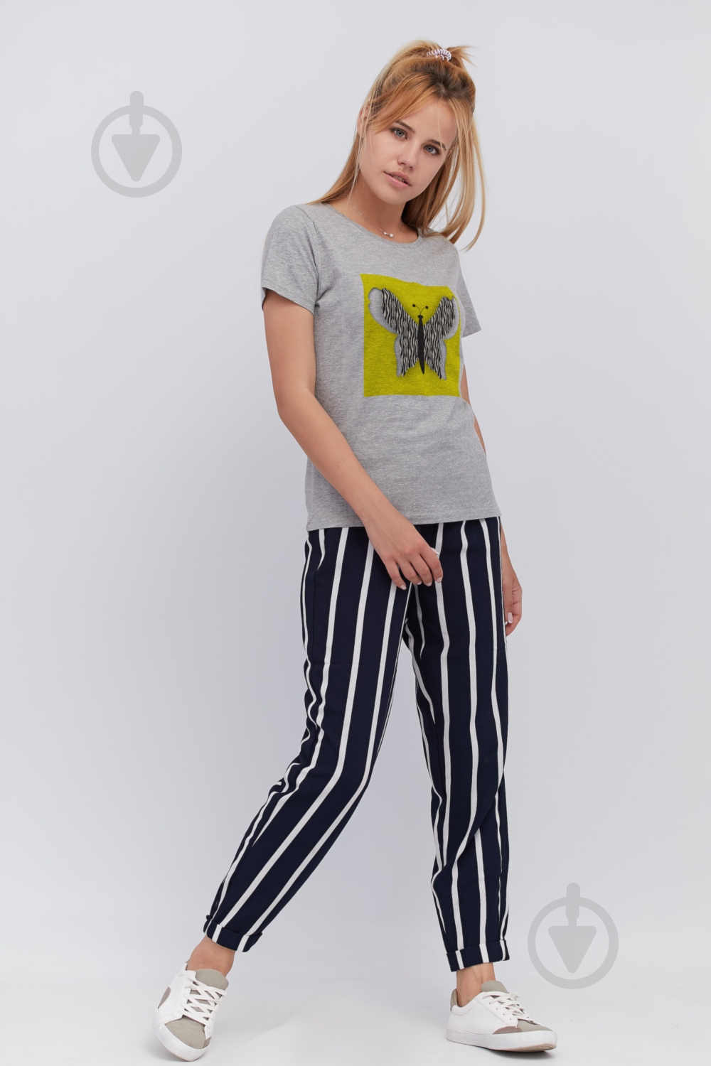 Футболка YAPPI Basic WG1088 р.XL серый - фото 2