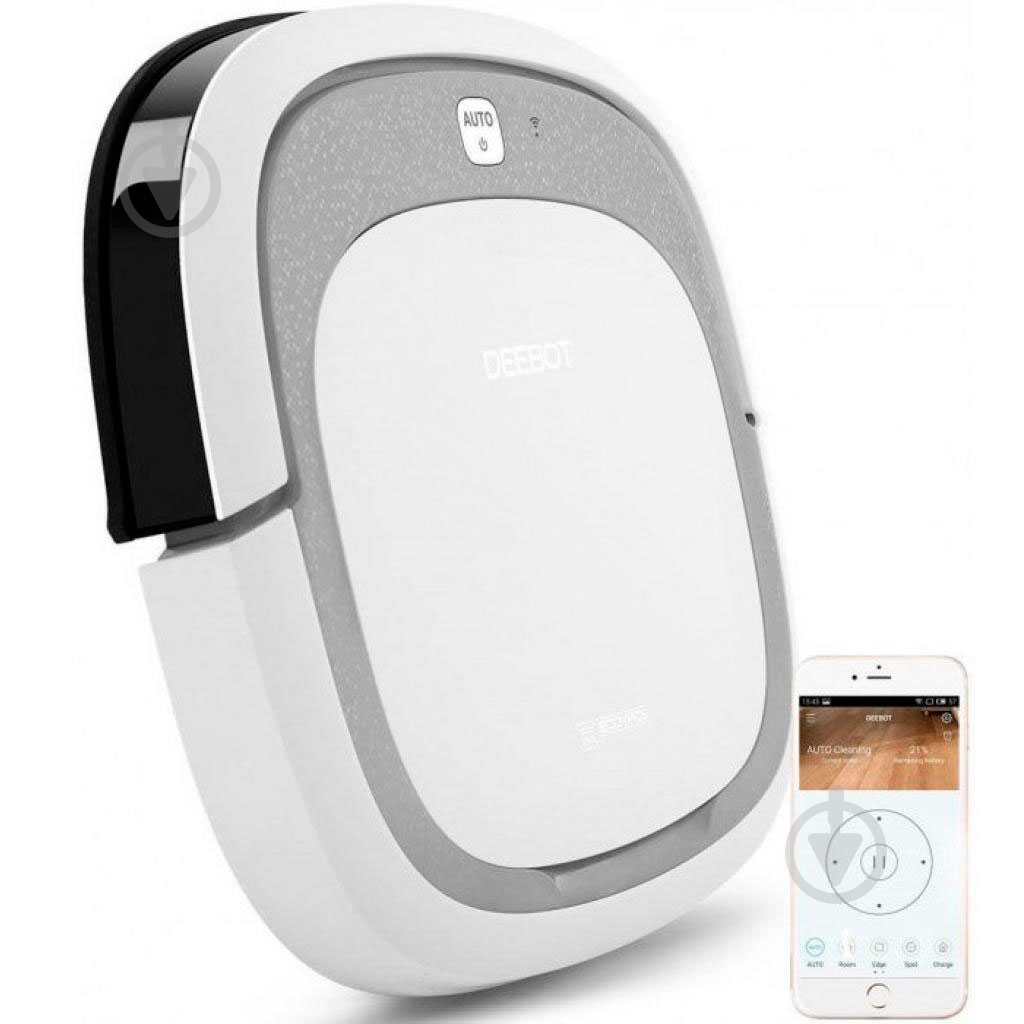 Робот-пылесос Ecovacs SLIM 2 DA5G grey - фото 3 Робот-пылесос Ecovacs SLIM 2 DA5G grey - фото 3
