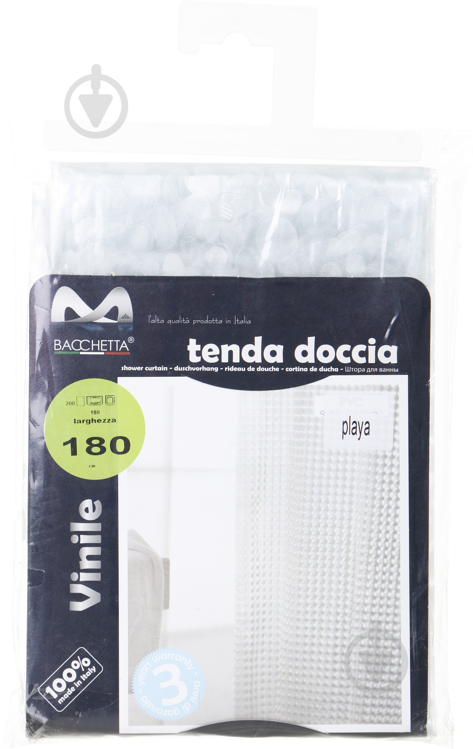 Штора для душа Bacchetta Playa Trasparente 50 - фото 3