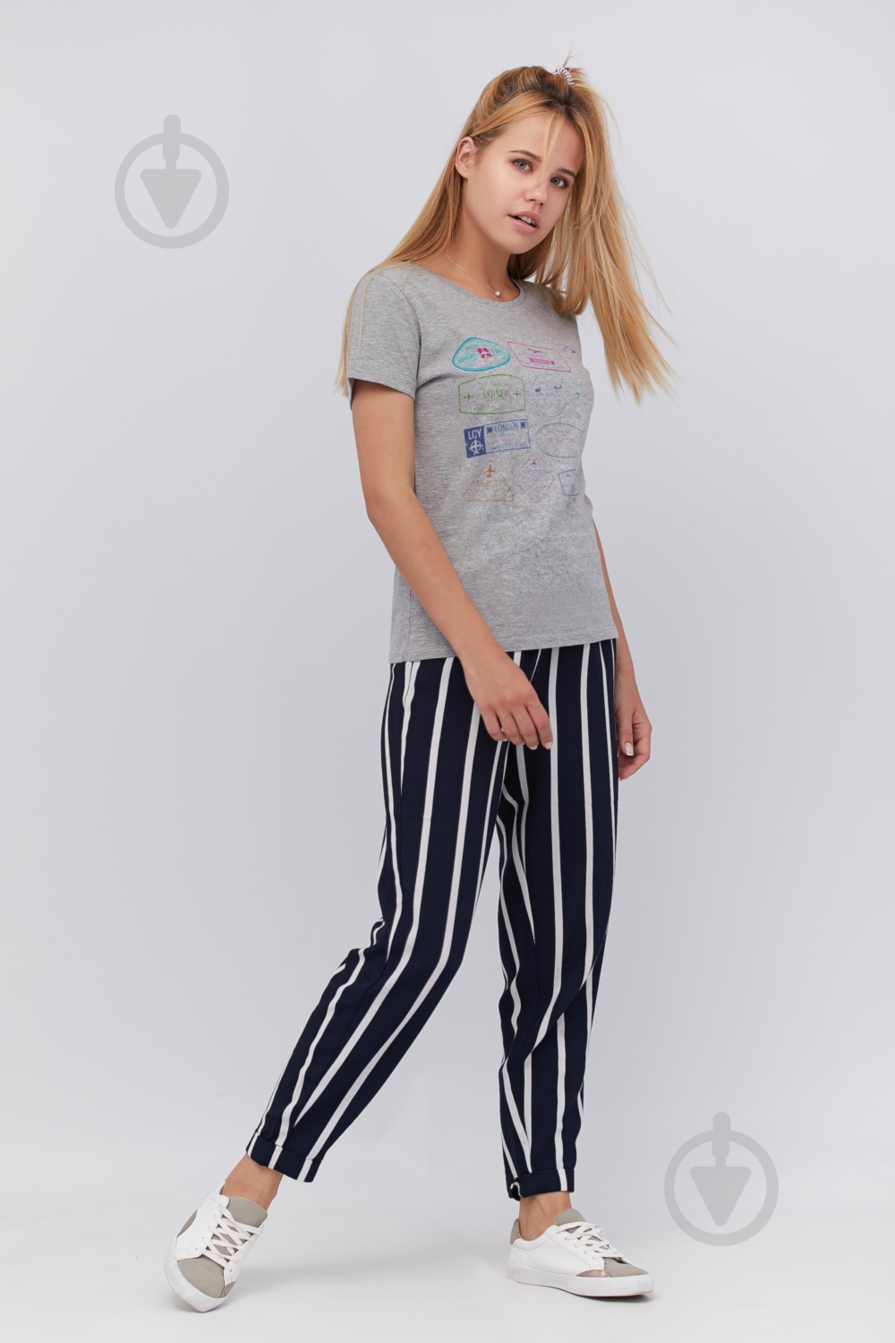 Футболка YAPPI Basic WG1048 р.L сірий - фото 2