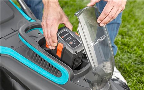 Газонокосилка аккумуляторная Gardena PowerMax Li-40/37 (5038-20) - фото 5
