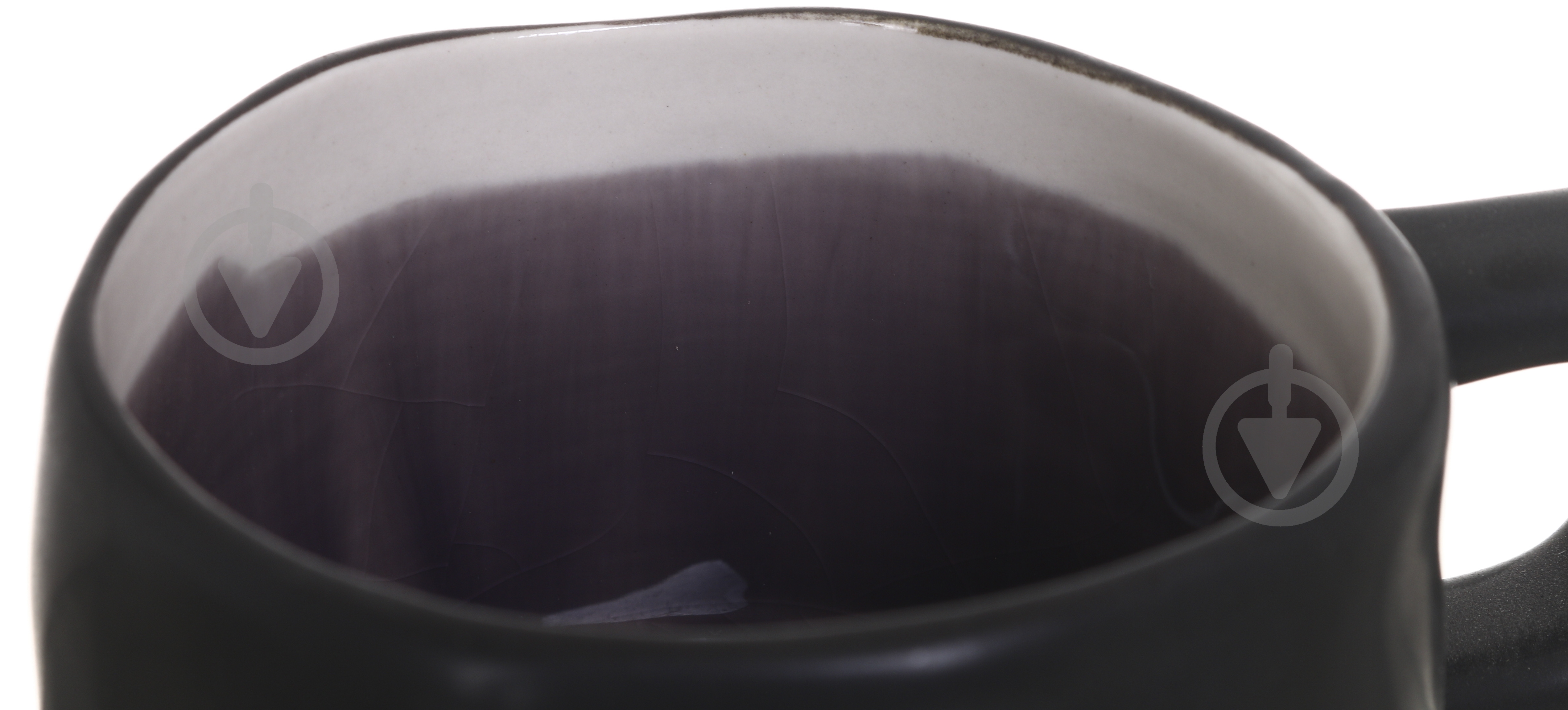 Чашка Bella Vita Glaze Anthracite 266 мл 2 сорт - фото 2