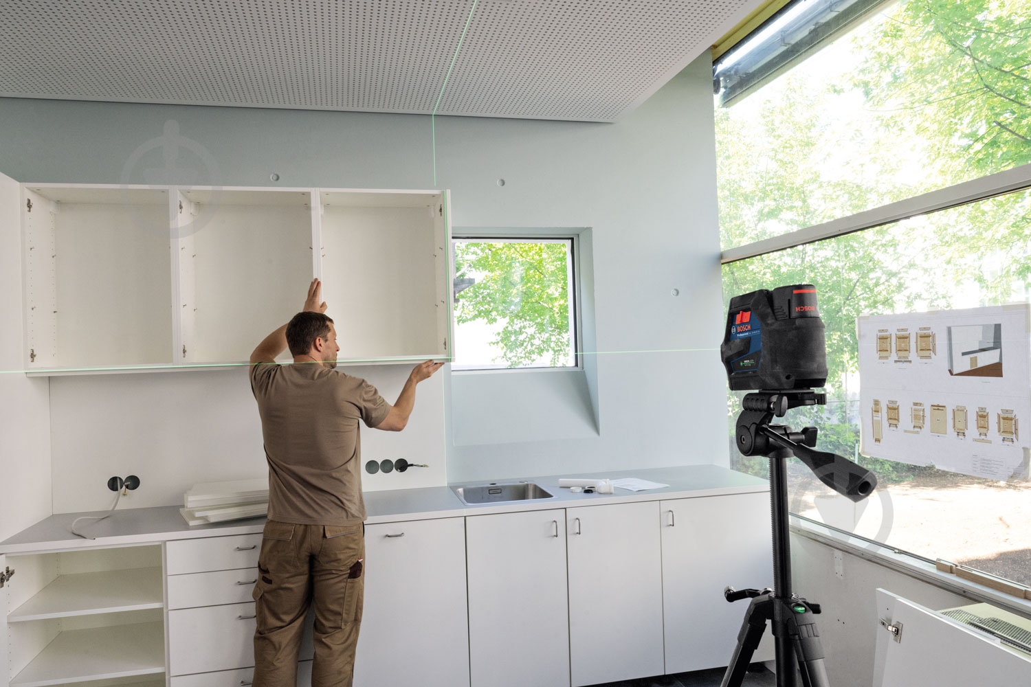 Нівелір лазерний Bosch Professional GCL 12V-50-22 CG (Кріплення RM 20 + Штатив BT 150 + Чохол) 0601066S01 - фото 17 Нівелір лазерний Bosch Professional GCL 12V-50-22 CG (Кріплення RM 20 + Штатив BT 150 + Чохол) 0601066S01 - фото 17