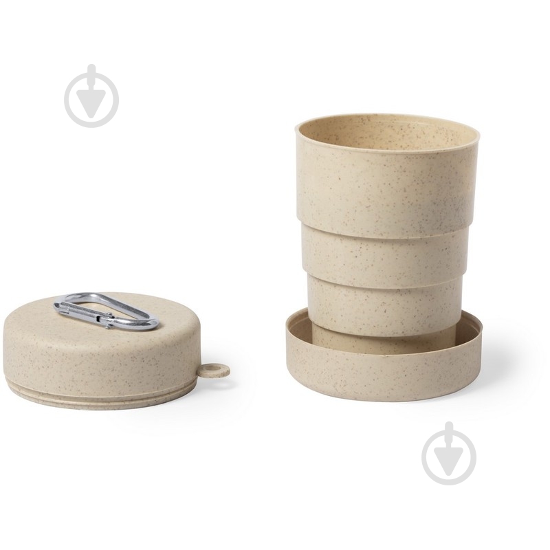 Чашка Voyager бамбукова дорожня з карабіном 220 мл 1 шт. - фото 1 Чашка Voyager бамбукова дорожня з карабіном 220 мл 1 шт. - фото 1