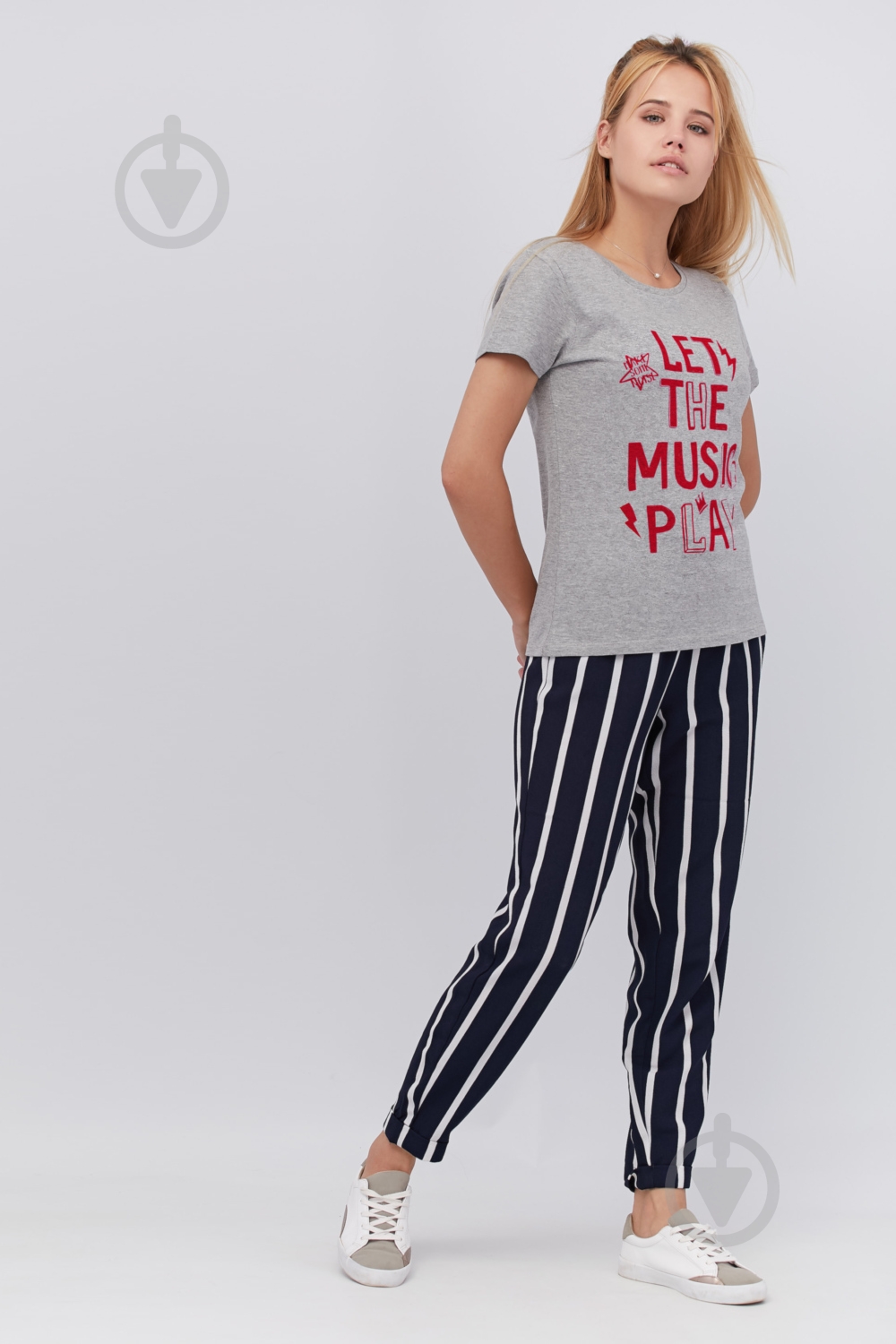 Футболка YAPPI Basic WG1063 р.S серый - фото 2