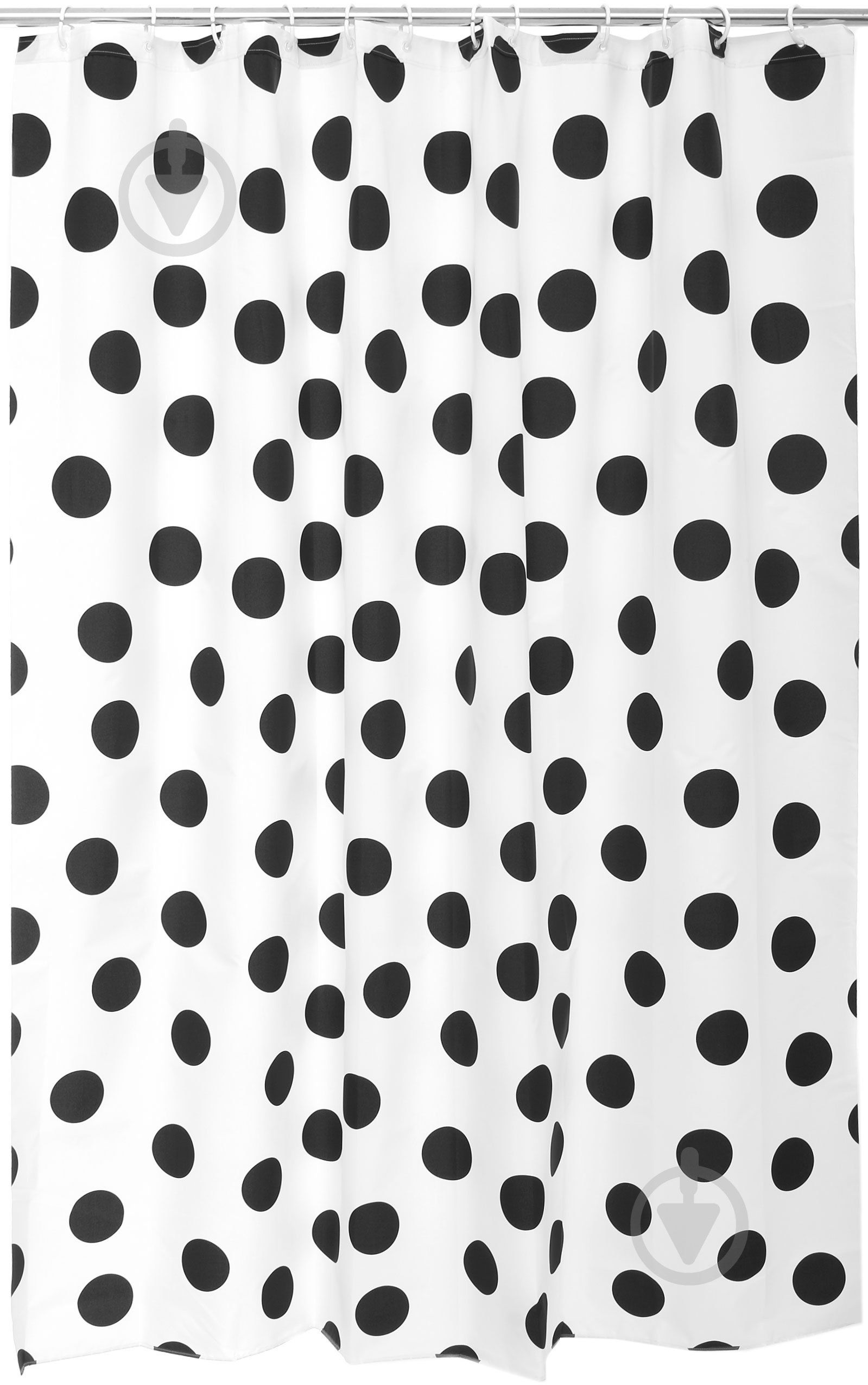 Штора для душа Bacchetta Polka nero 10 - фото 1