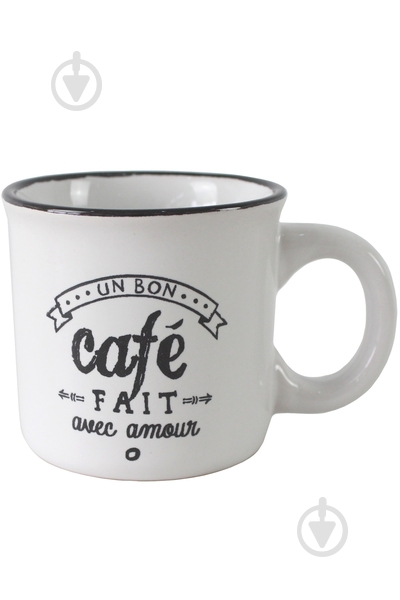 Чашка Limited Edition Small Cafe 150 мл белая - фото 1