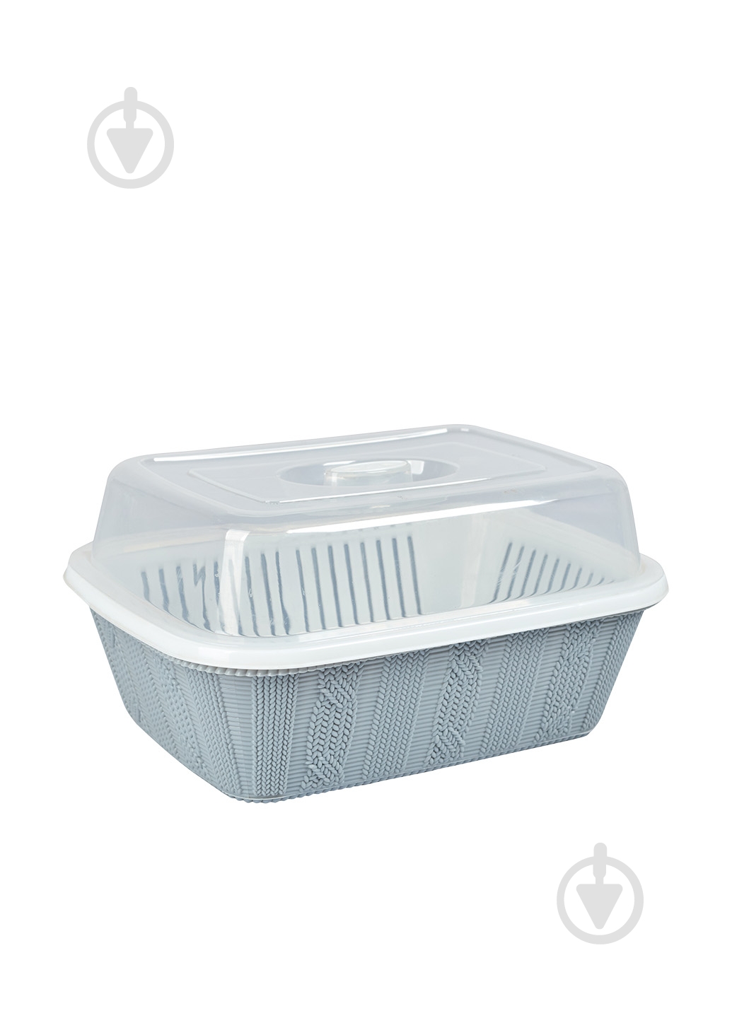 Хлебница Starplast 27х20х14,3 см голубой - фото 1 Хлебница Starplast 27х20х14,3 см голубой - фото 1