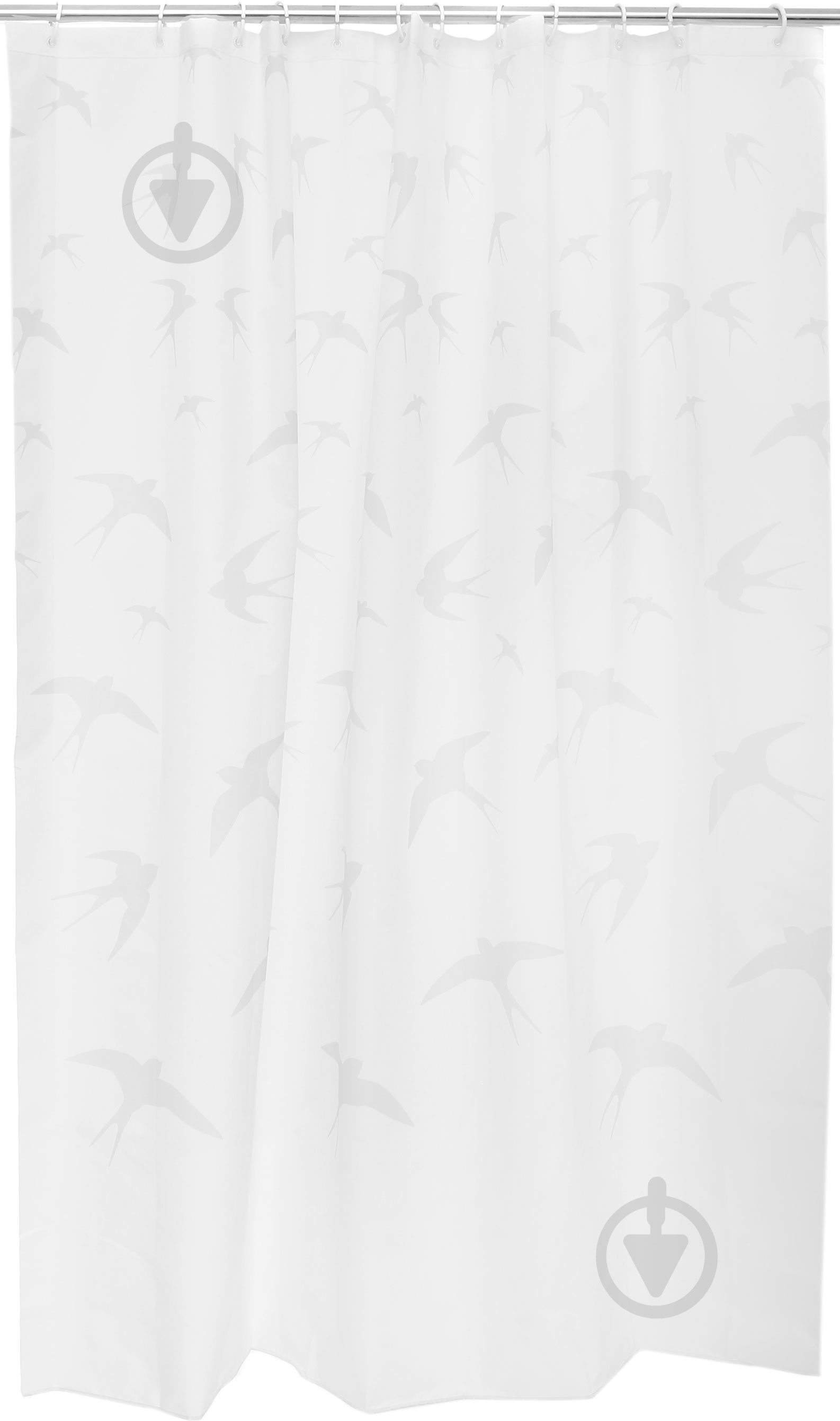 Штора для душа Bacchetta Swallow grigio 07 - фото 1 Штора для душа Bacchetta Swallow grigio 07 - фото 1