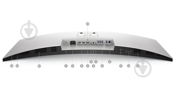 Монитор Dell UltraSharp U3824DW 38" (210-BHXB) - фото 7