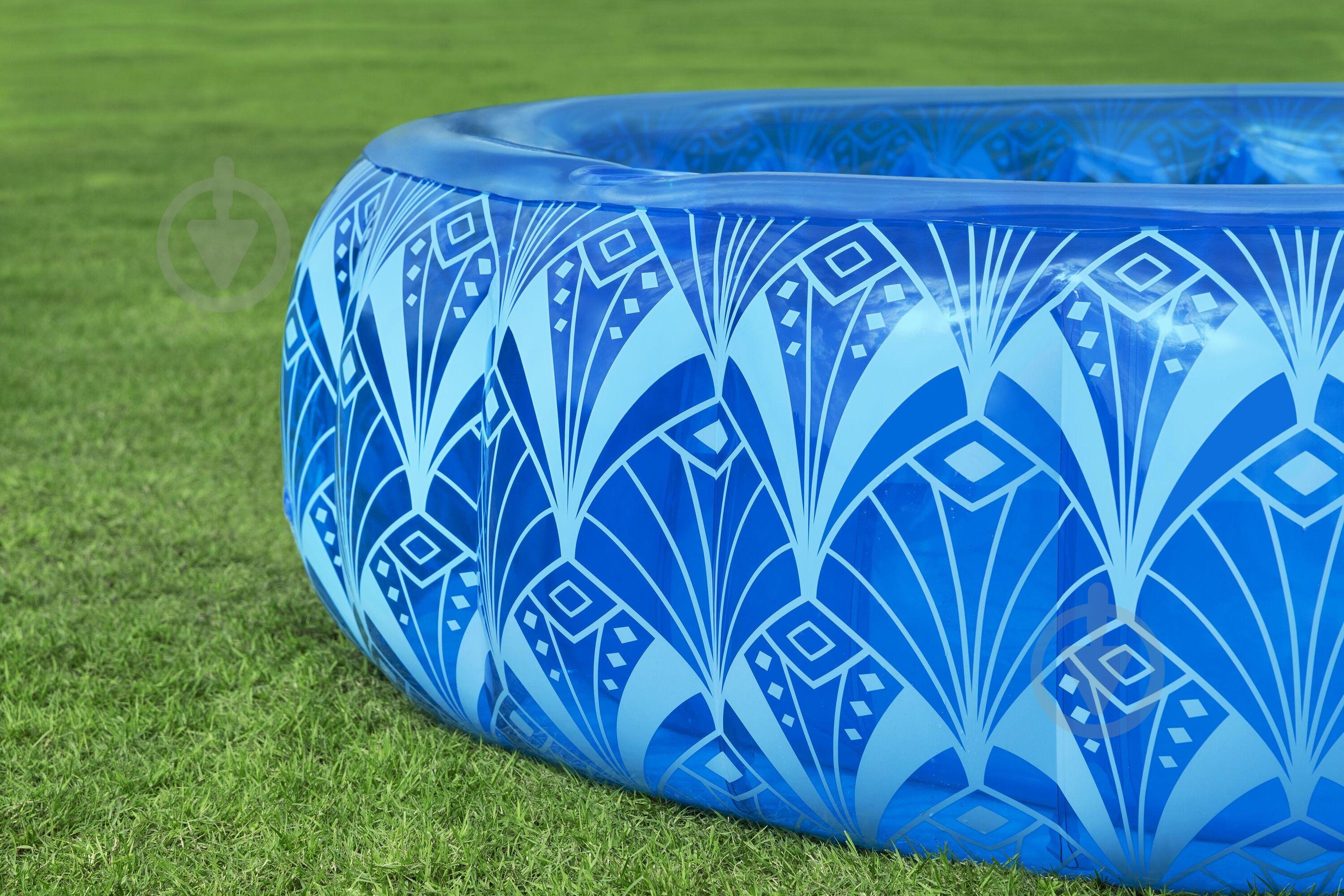 Бассейн надувной Bestway Boho Designs 54479 168x53 см 401 л - фото 4