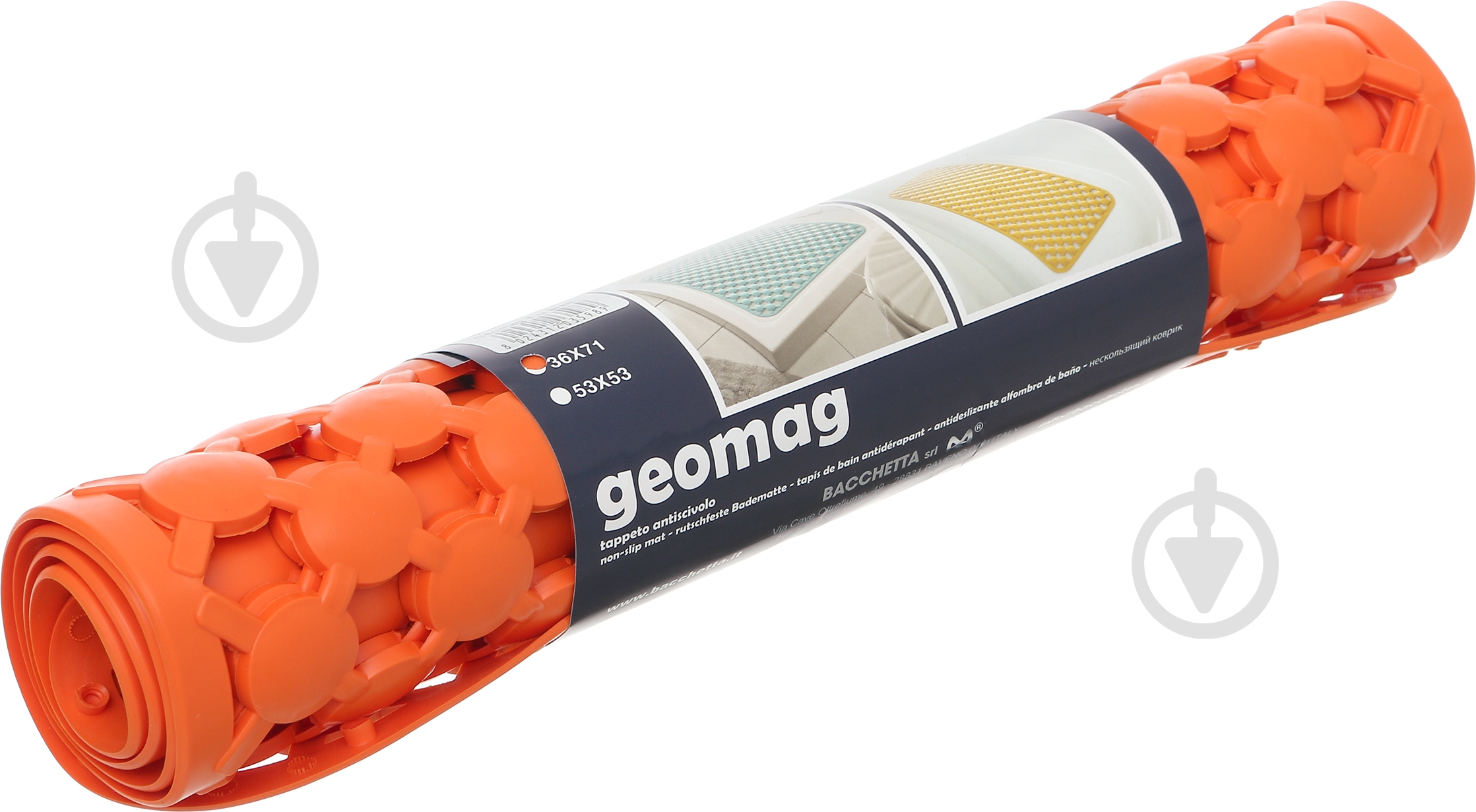 Коврик для ванной Bacchetta Geomag T.U. Arancio - фото 3