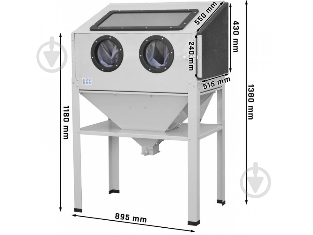 Аппарат пескоструйный CORMAK Cormak KDP200 - фото 3 Аппарат пескоструйный CORMAK Cormak KDP200 - фото 3
