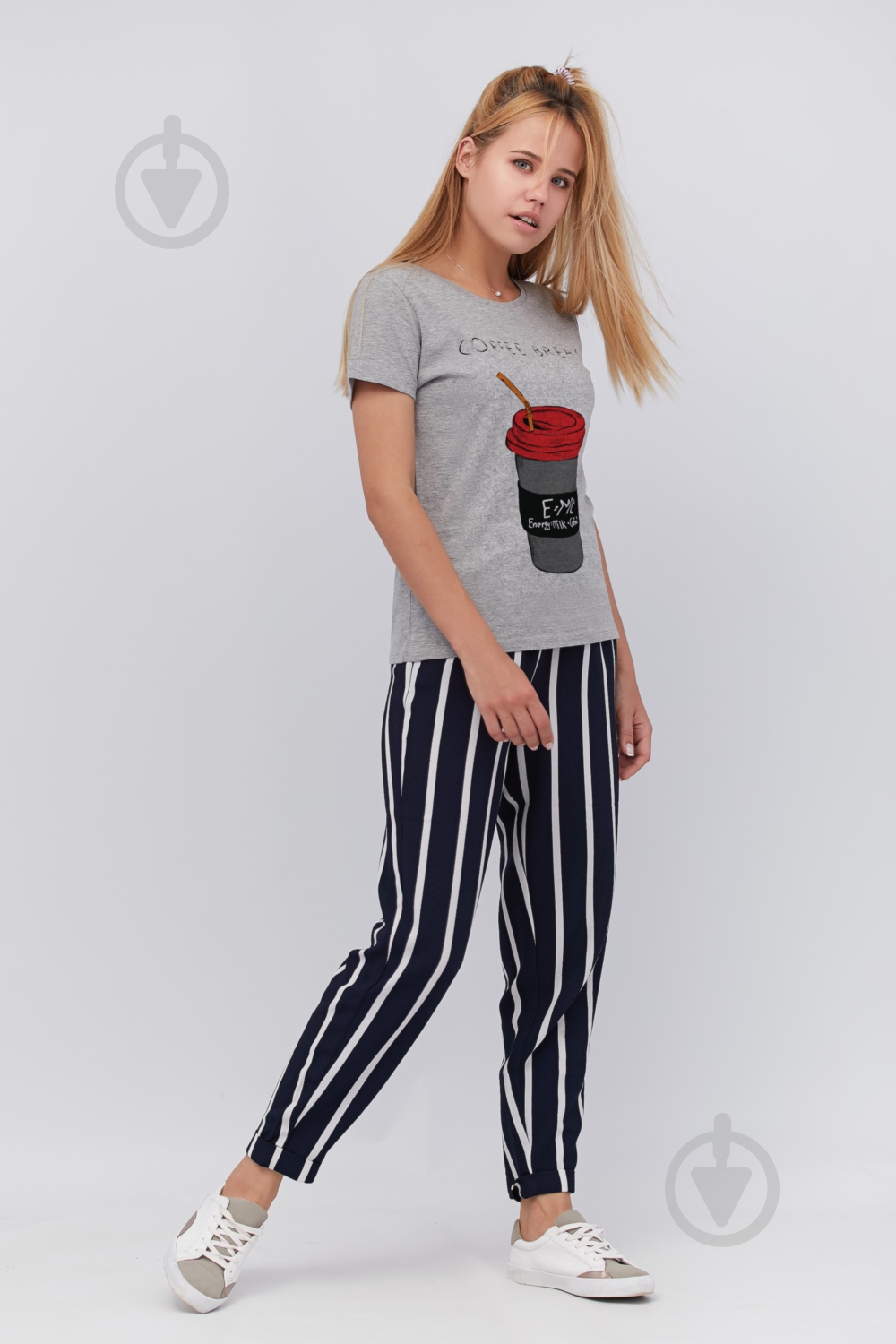 Футболка YAPPI Basic WG1065 р.S серый - фото 2 Футболка YAPPI Basic WG1065 р.S серый - фото 2