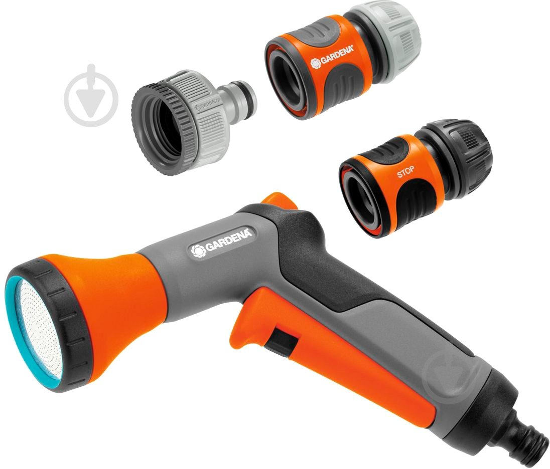 Пистолет для полива Gardena комплект коннекторов 18299-34 - фото 1