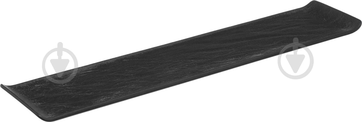 Блюдо прямокутне Fiora Lavastone Black Surf 46,5x10 см - фото 2