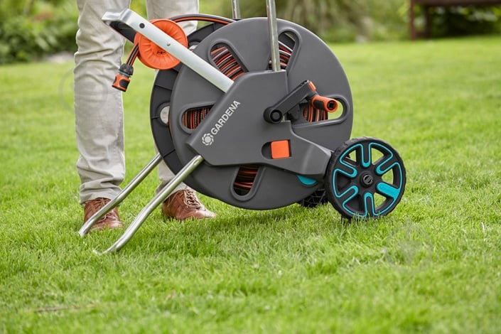 Тележка для шланга Gardena AquaRoll L Easy 18520-20 - фото 8