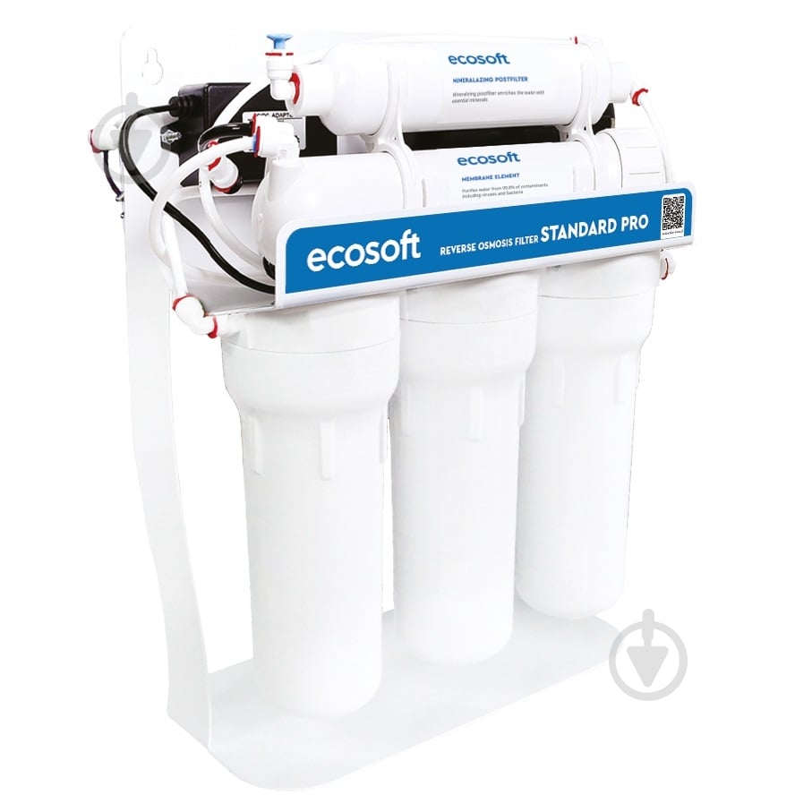 Система обратного осмоса Ecosoft Standard PRO 5-50P з помпою - фото 1