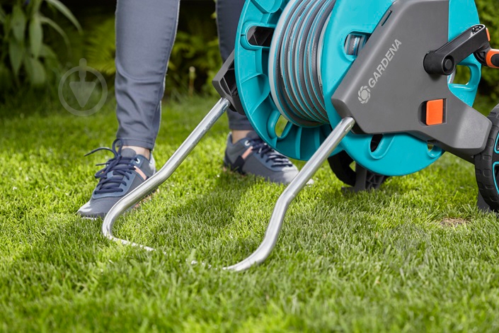 Тележка для шланга Gardena AquaRoll M Set 18512-20 - фото 6