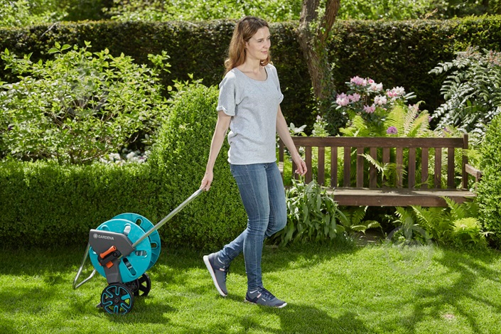 Тележка для шланга Gardena AquaRoll M Set 18512-20 - фото 3