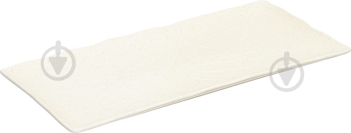 Блюдо сервірувальне Fiora Lavastone Sand 36x16x1,9 см - фото 2