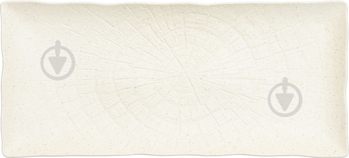 Блюдо сервірувальне Fiora Lavastone Sand 36x16x1,9 см - фото 1