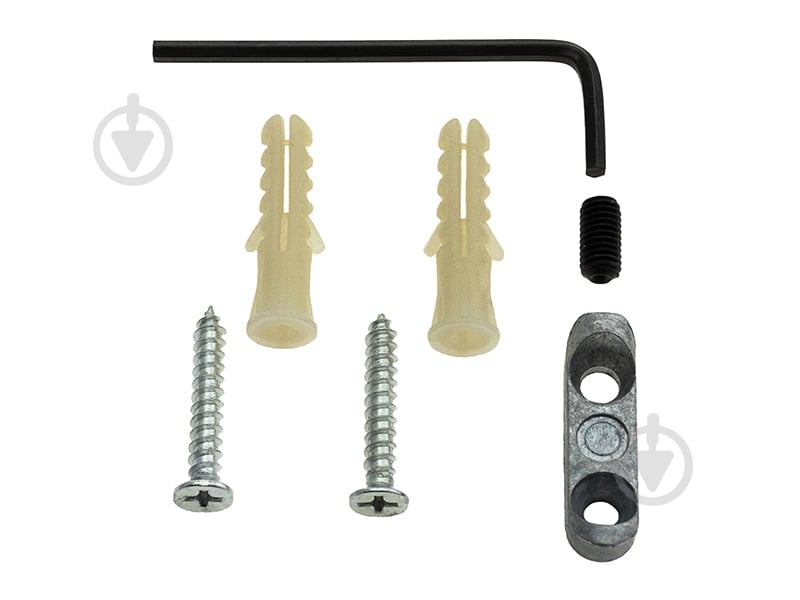 Крючок мебельный DC WL 01 WT белый - фото 3 Крючок мебельный DC WL 01 WT белый - фото 3