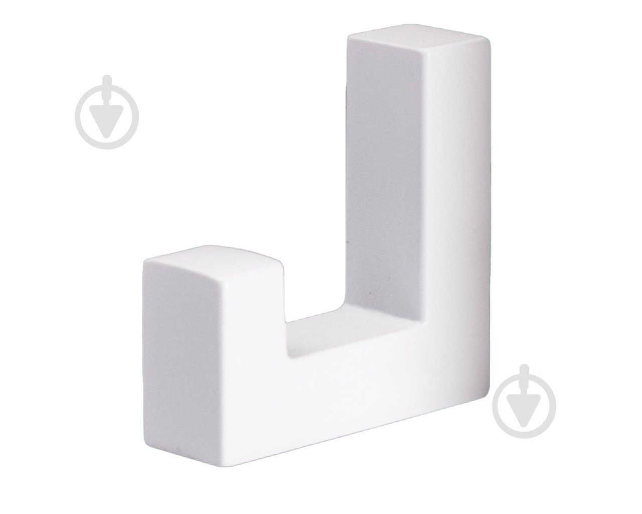 Крючок мебельный DC WL 01 WT белый - фото 1 Крючок мебельный DC WL 01 WT белый - фото 1
