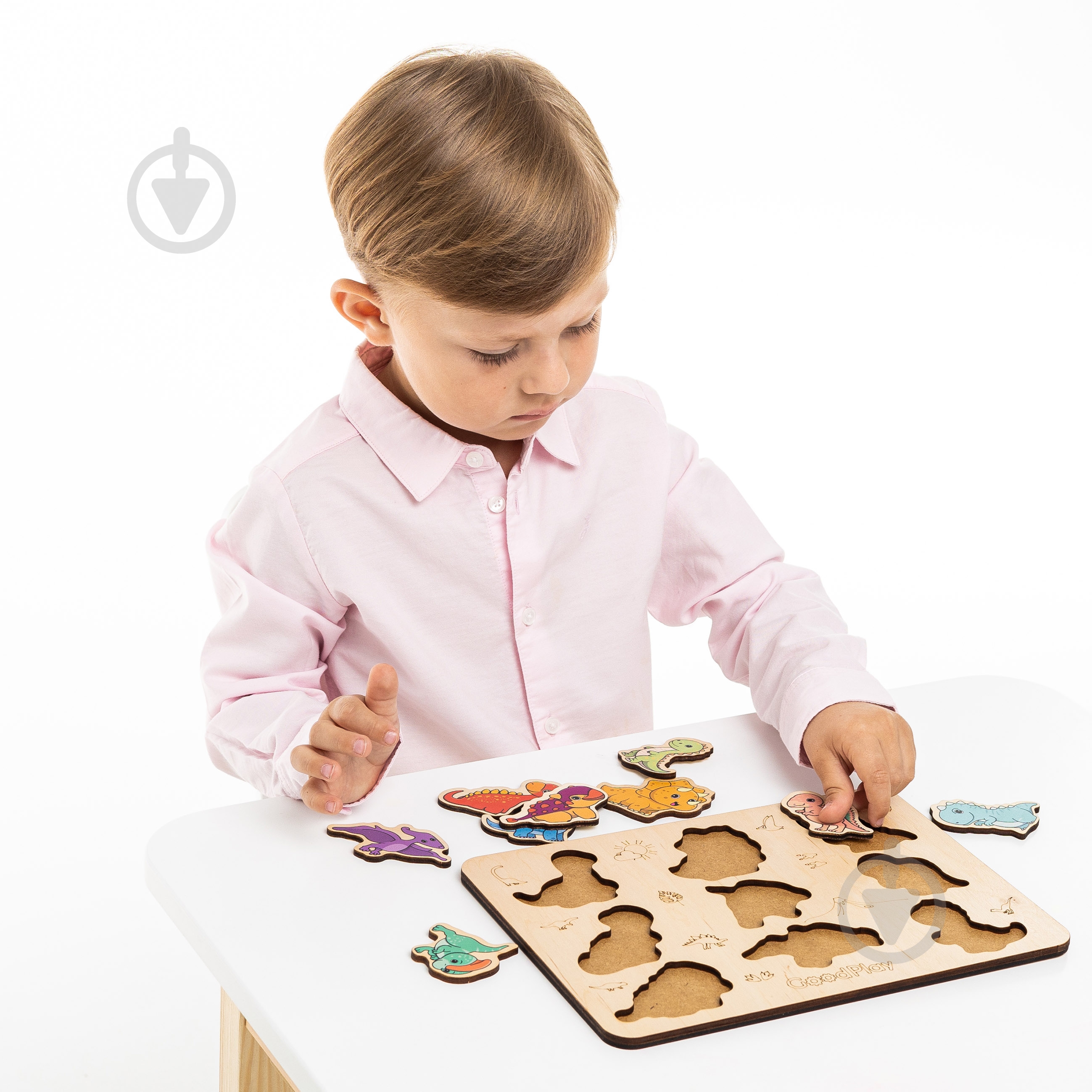 Пазл дерев’яний Good Play ДиноСвіт PS-4-019 - фото 4