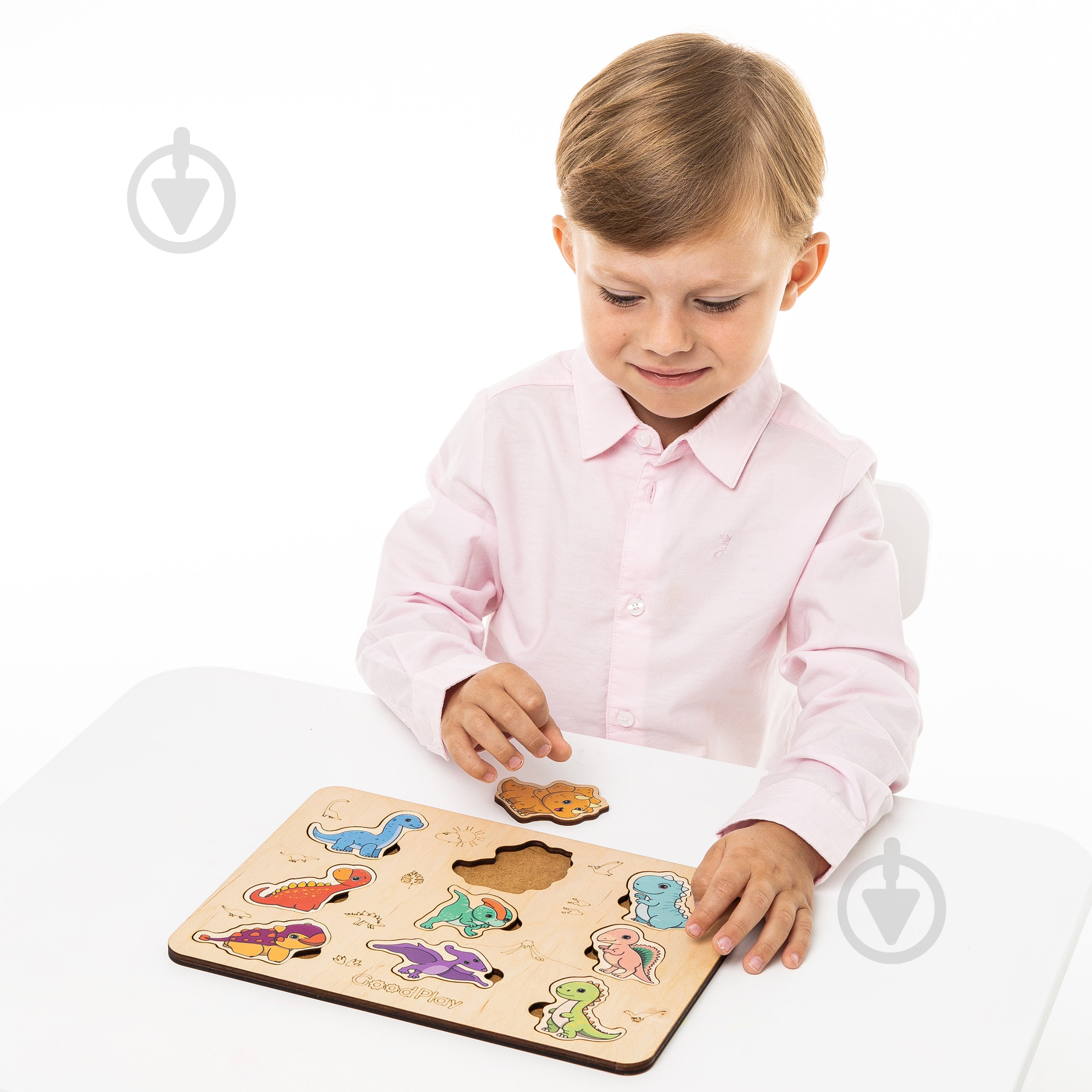 Пазл дерев’яний Good Play ДиноСвіт PS-4-019 - фото 5