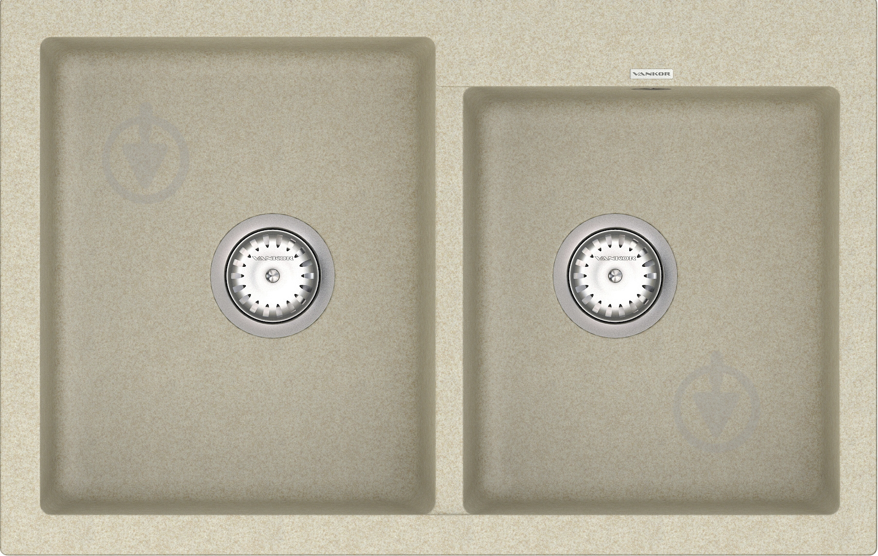 Мойка для кухни Vankor Orman OMP 05.80 Beige - фото 1 Мойка для кухни Vankor Orman OMP 05.80 Beige - фото 1