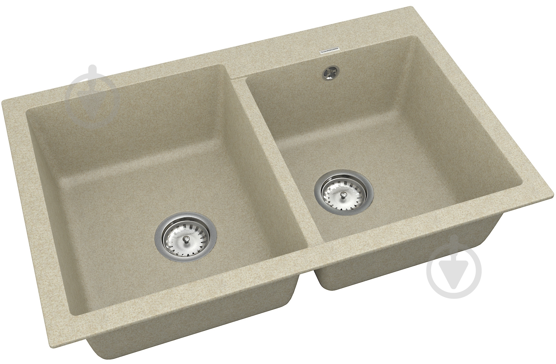 Мойка для кухни Vankor Orman OMP 05.80 Beige - фото 2 Мойка для кухни Vankor Orman OMP 05.80 Beige - фото 2