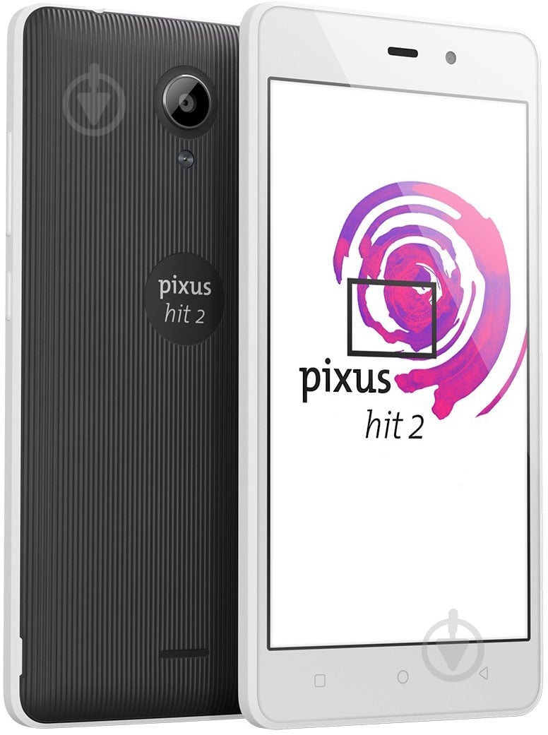 Смартфон Pixus Hit 2 DualSim 1/8GB white - фото 1 Смартфон Pixus Hit 2 DualSim 1/8GB white - фото 1