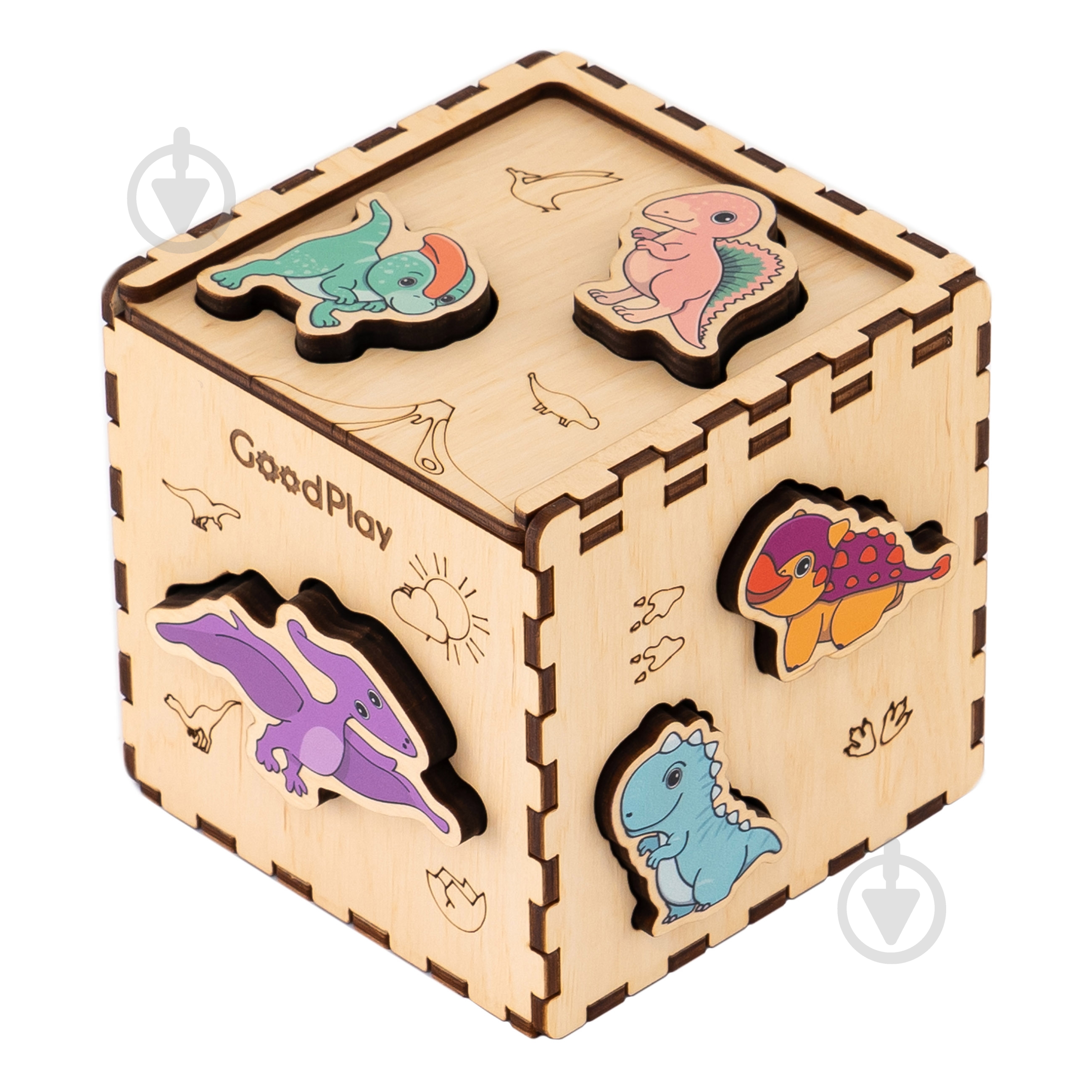 Игрушка-сортер Good Play ДиноМир CUB-4-010 - фото 1